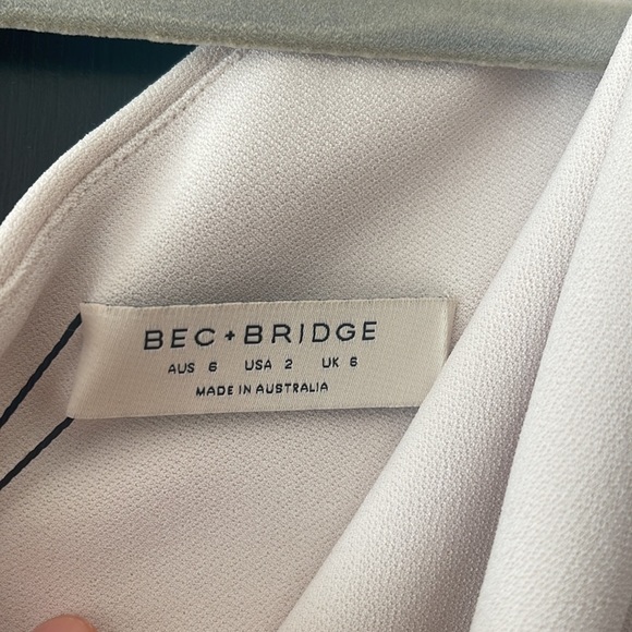 NWT BEC & BRIDGE DRESS VANILLA - Picture 7 of 7